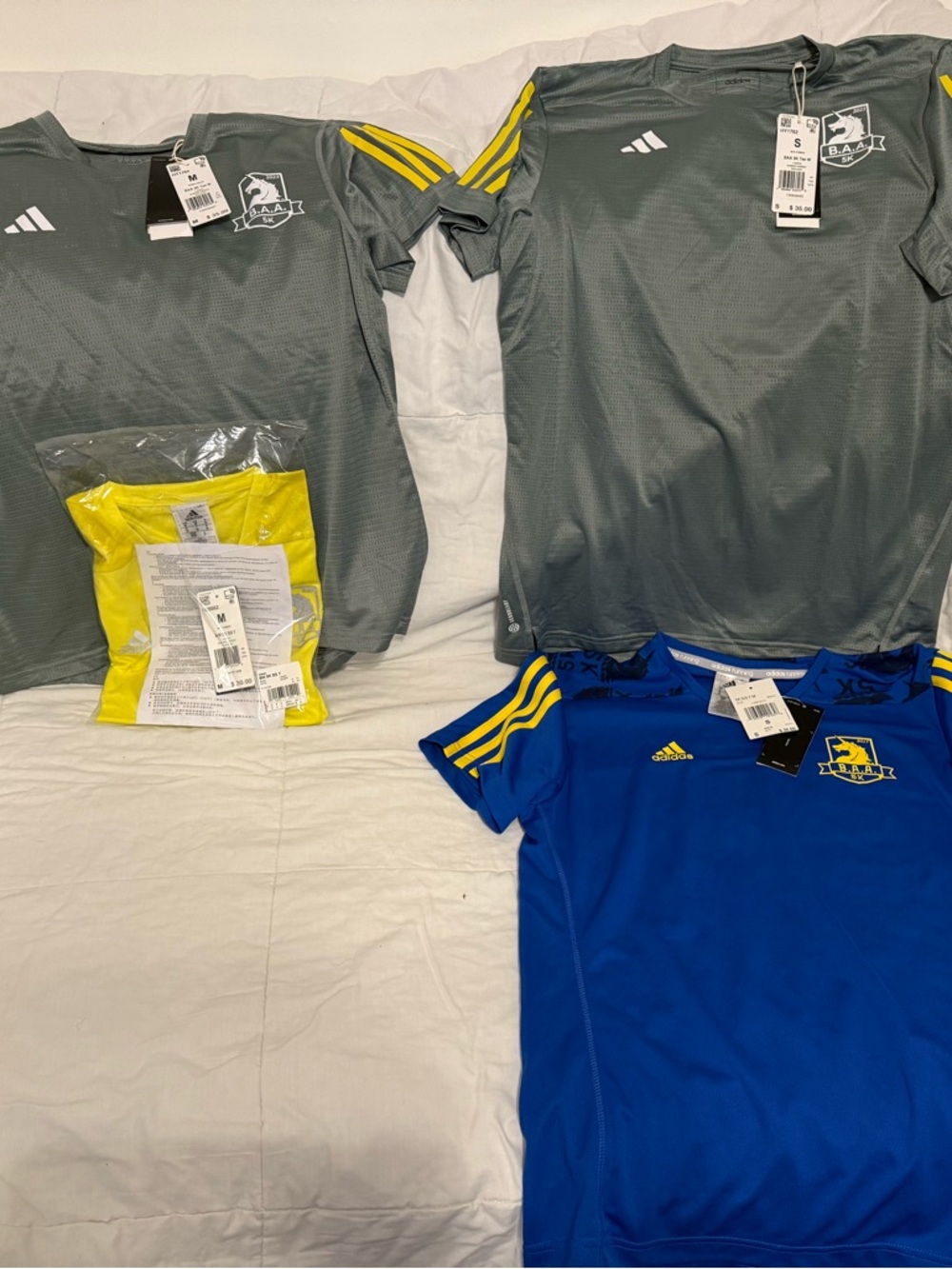 BAA 5K Performance Shirts